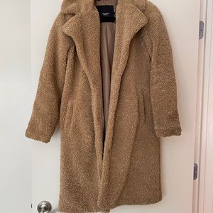 Camel Teddy Coat